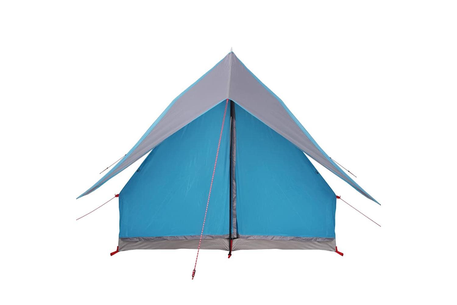 Vidaxl Family Tent With Roof Blue And Grey 220 X 220 X 184 Cm-4