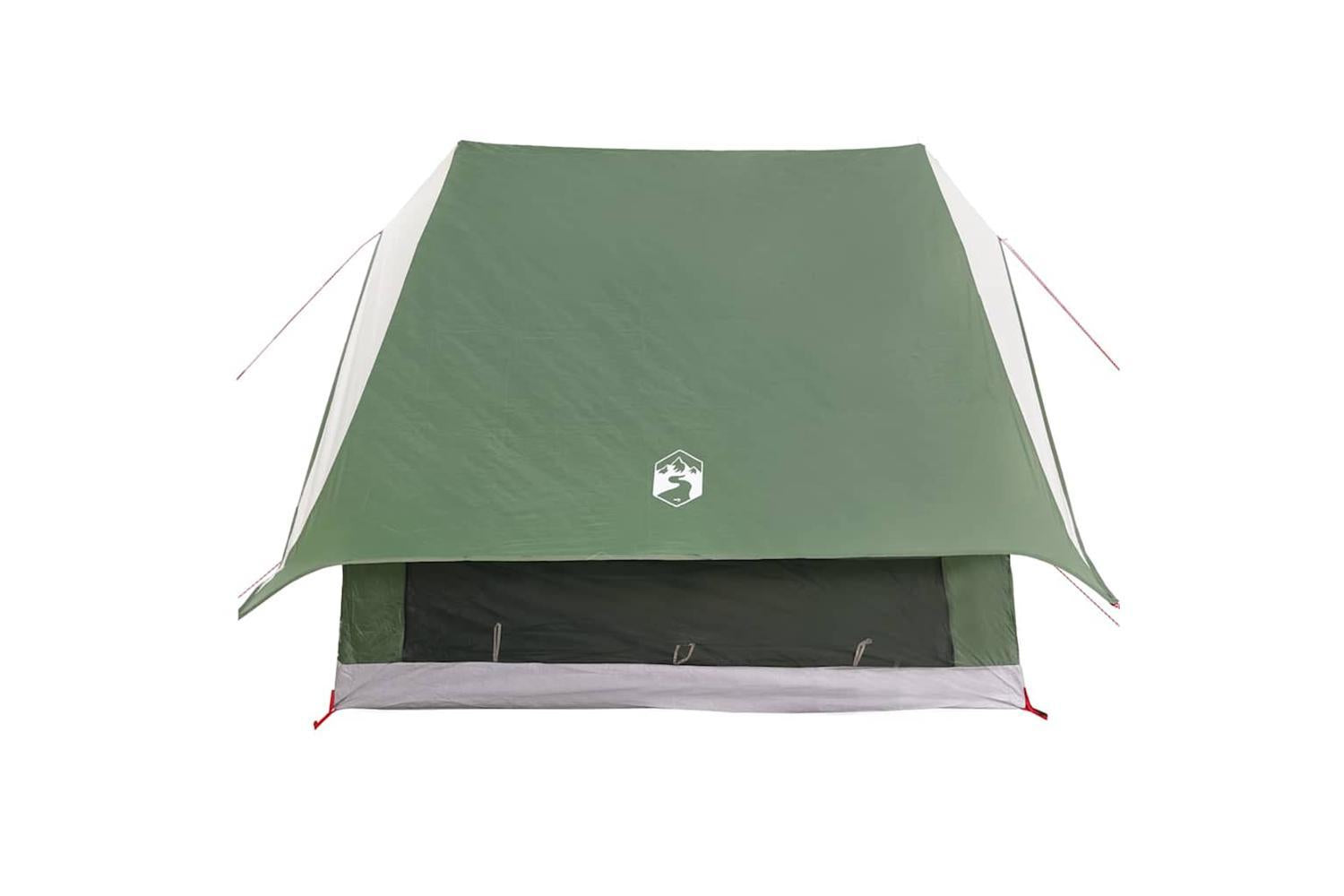 Vidaxl Family Tent With Roof Green And White 315 X 286 X 200 Cm-5