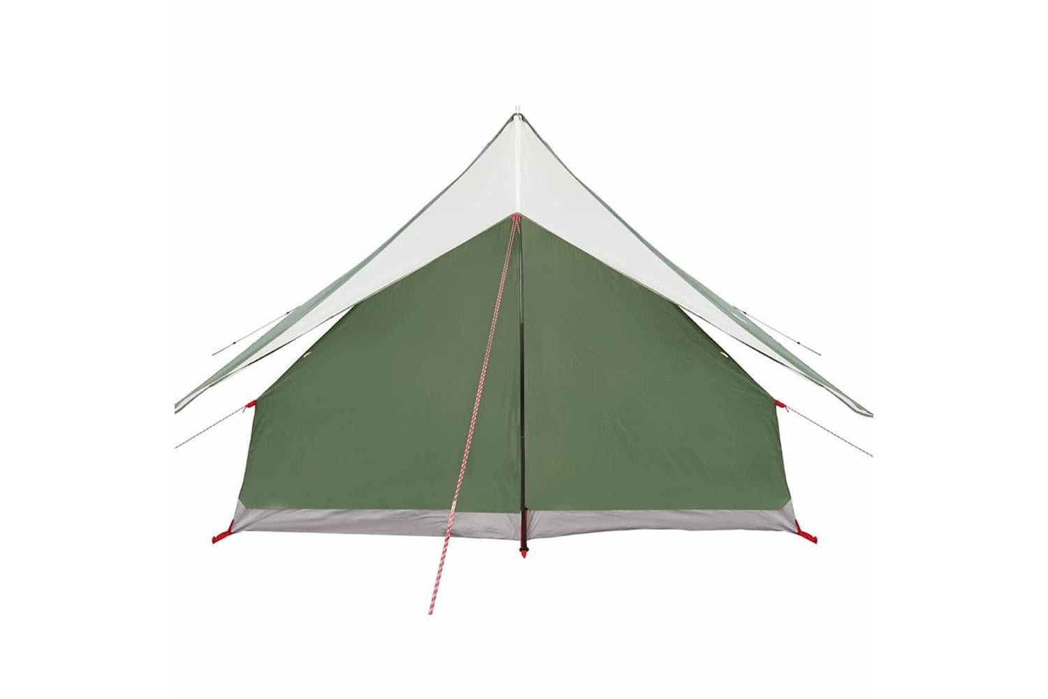 Vidaxl Family Tent With Roof Green And White 315 X 286 X 200 Cm-6