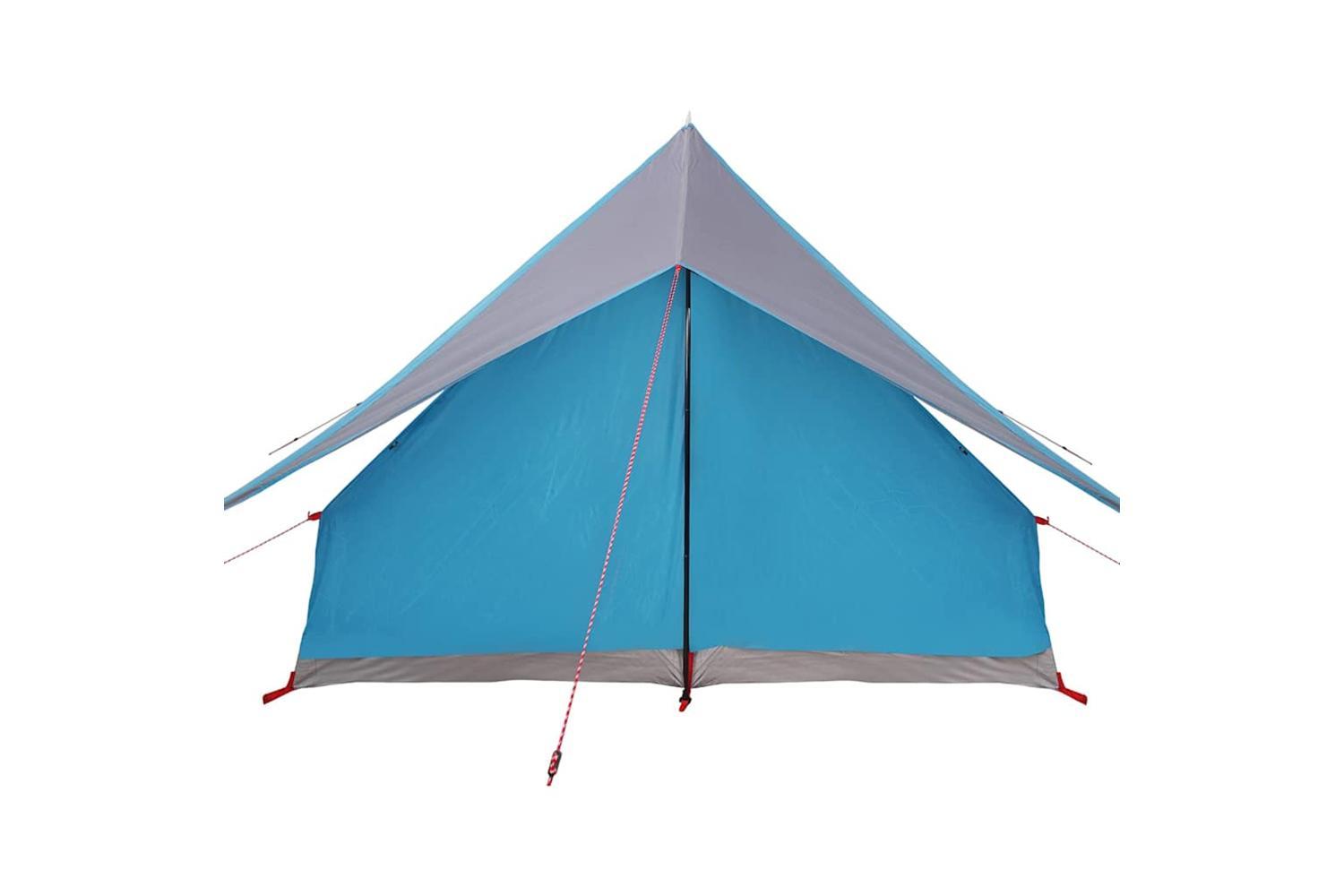 Vidaxl Family Tent With Roof Blue And Grey 315 X 286 X 200 Cm-6