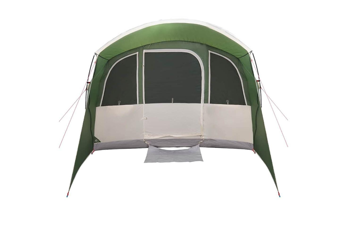 Vidaxl Family Tent With Roof Green And White 576 X 325 X 213 Cm-4
