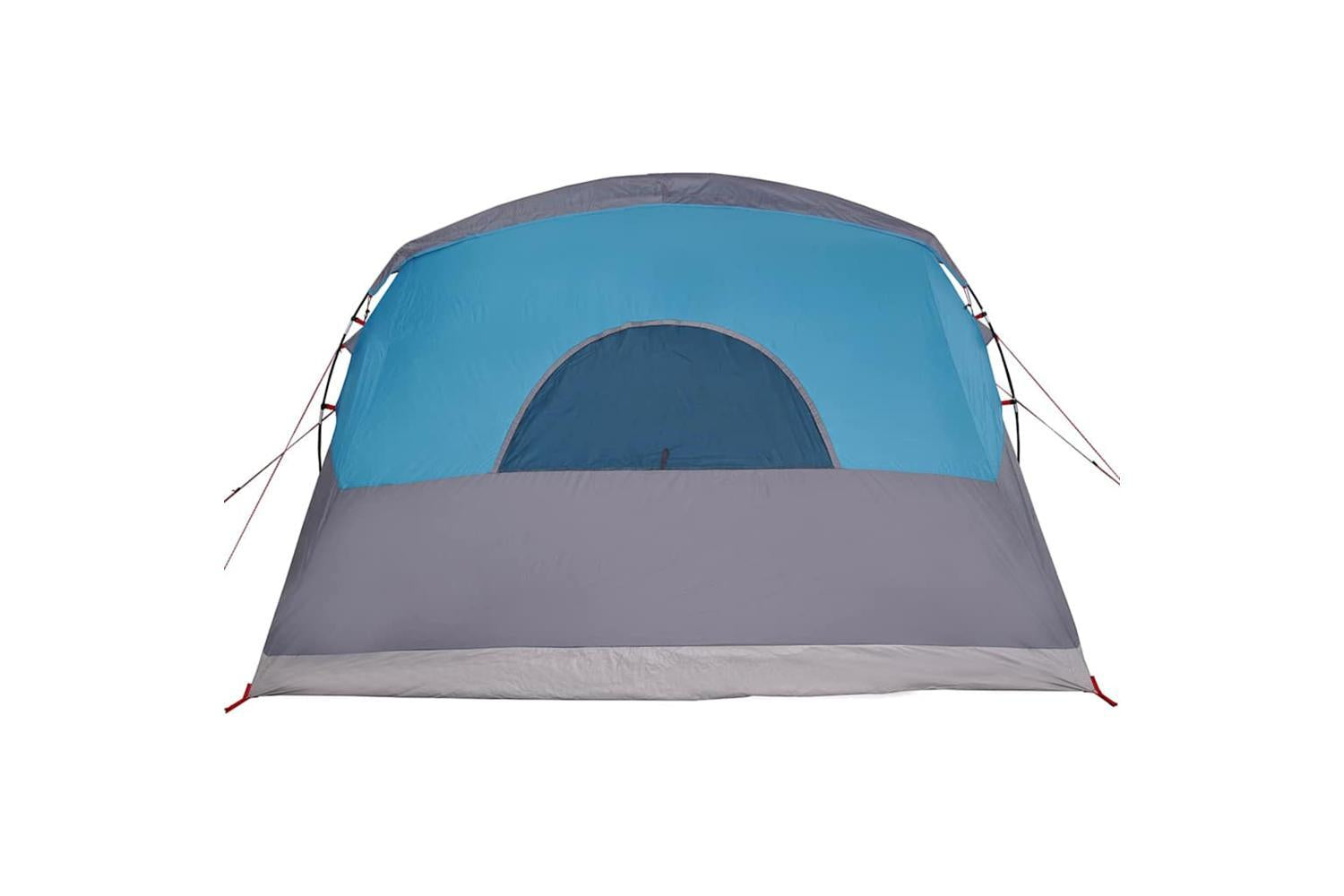 Vidaxl Family Tent With Roof Blue And Grey 576 X 325 X 213 Cm-6