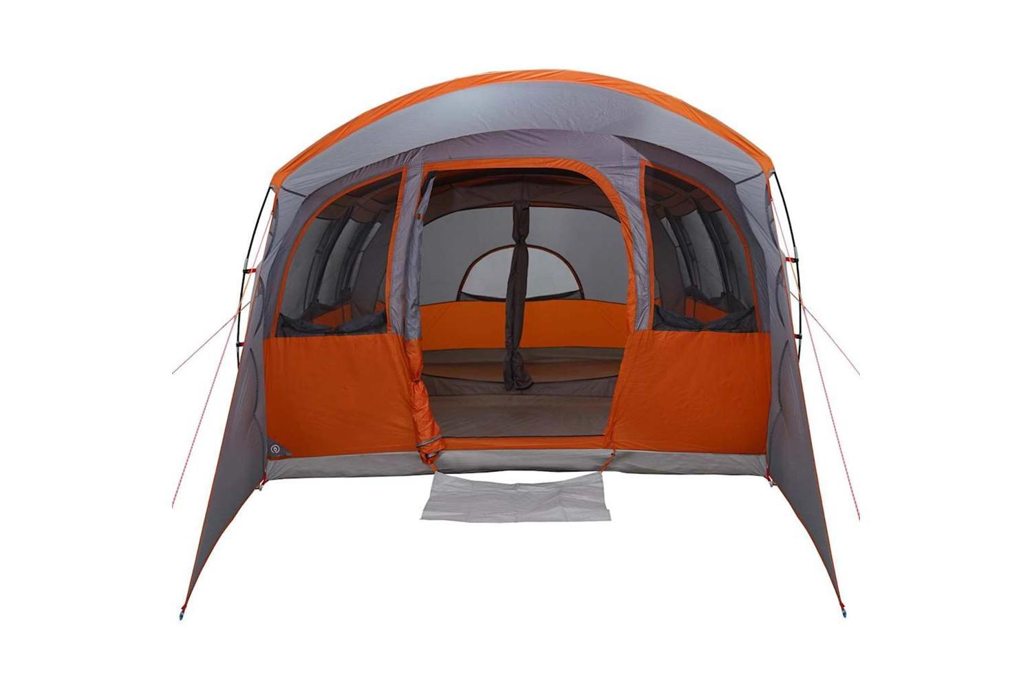 Vidaxl Family Tent With Roof Grey And Orange 576 X 325 X 213 Cm-10