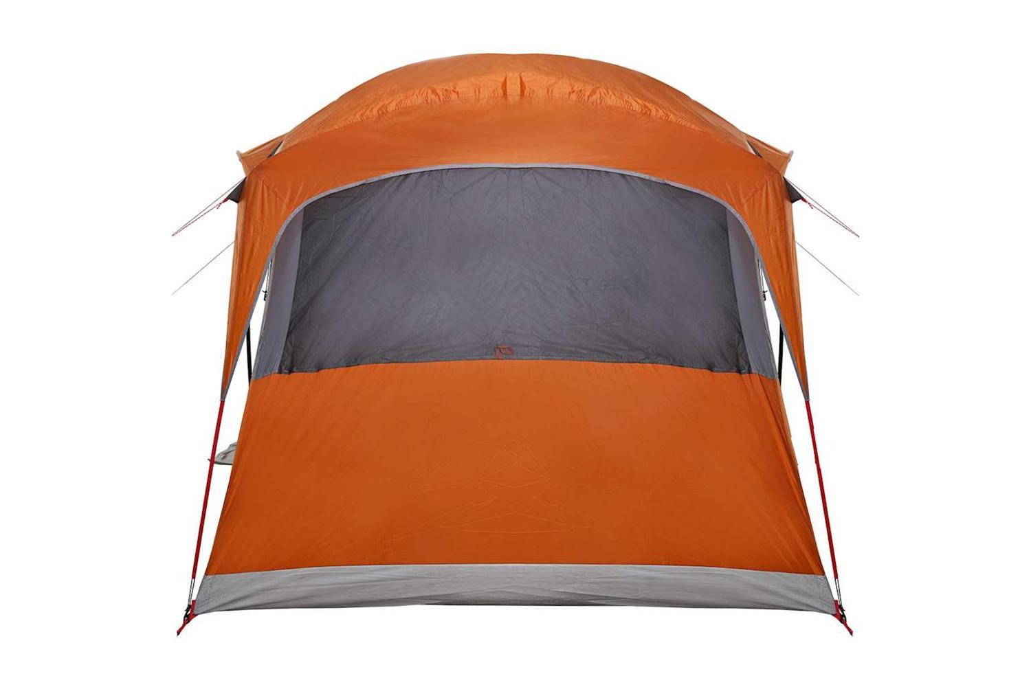 Vidaxl Family Tent With Roof Orange And Orange 435 X 255 X 216 Cm-5