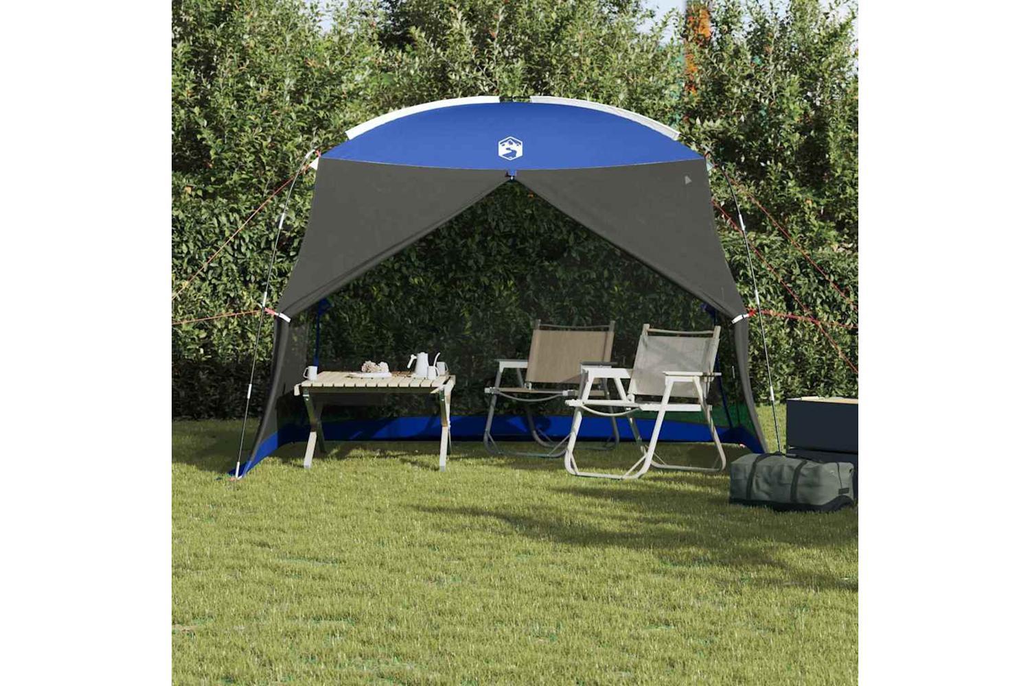 Vidaxl Mosquito Tent With Roof Azure Blue 320 X 320 X 218 Cm-3