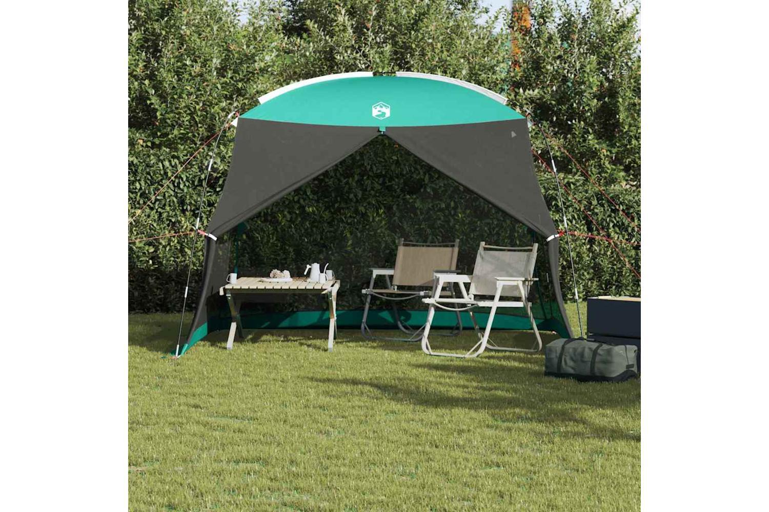Vidaxl Mosquito Tent With Roof Sea Green 320 X 320 X 218 Cm-3