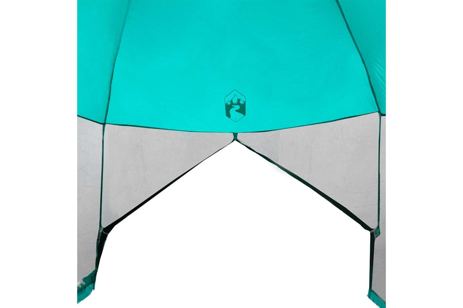 Vidaxl Mosquito Tent With Roof Sea Green 320 X 320 X 218 Cm-9