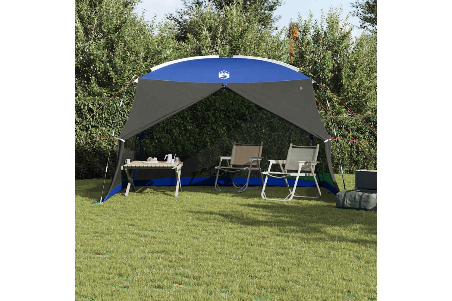 Vidaxl Mosquito Tent With Roof Azure Blue 380 X 380 X 225 Cm-3