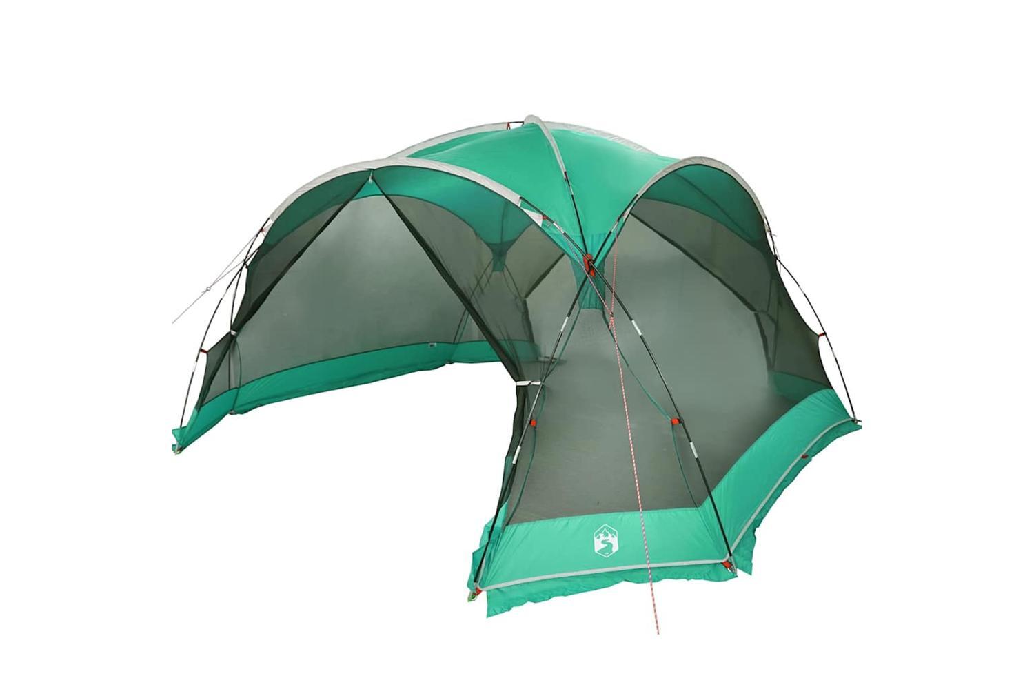 Vidaxl Mosquito Tent With Roof Sea Green 434 X 434 X 230 Cm-9