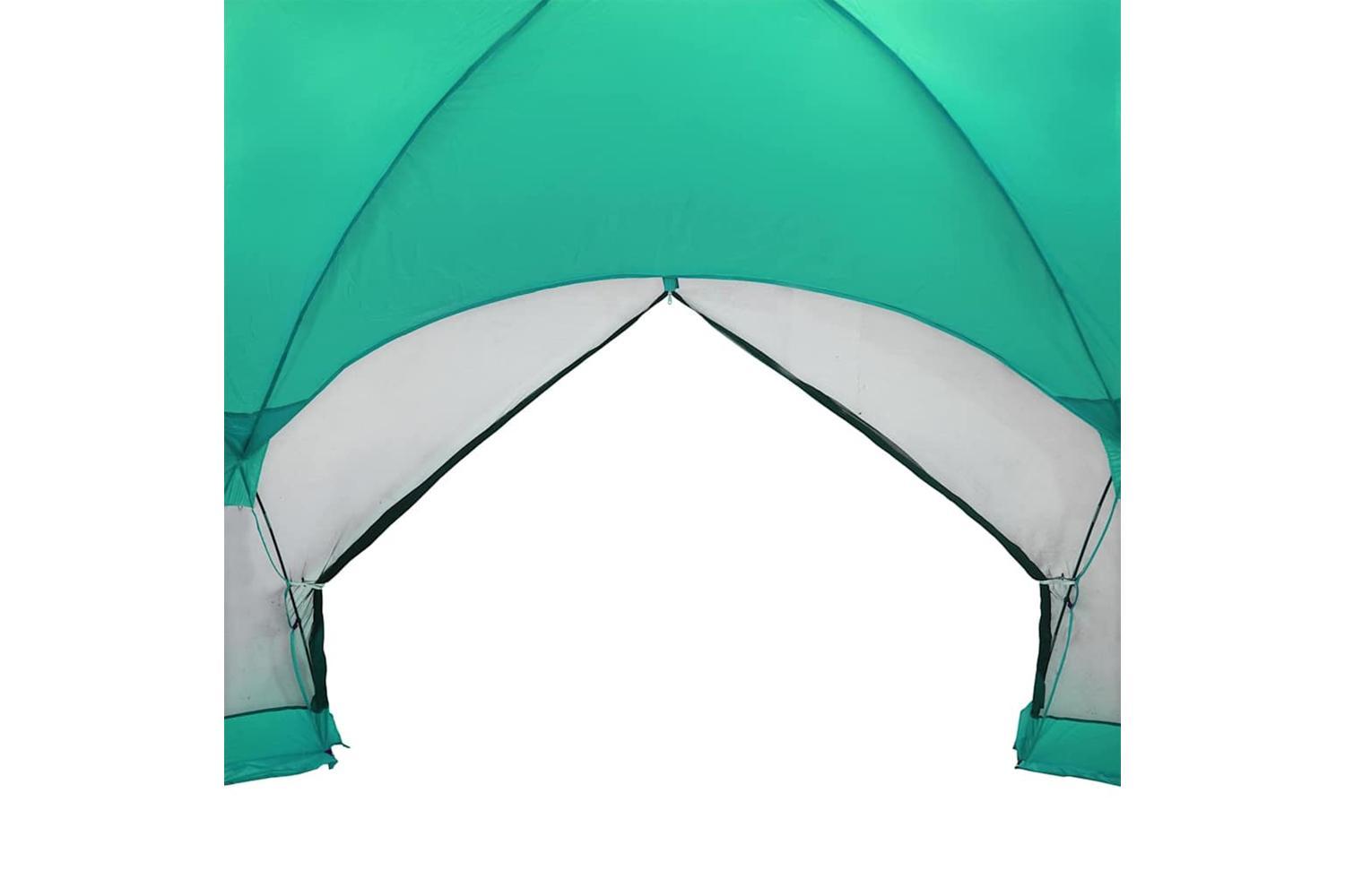 Vidaxl Mosquito Tent With Roof Sea Green 434 X 434 X 230 Cm-10