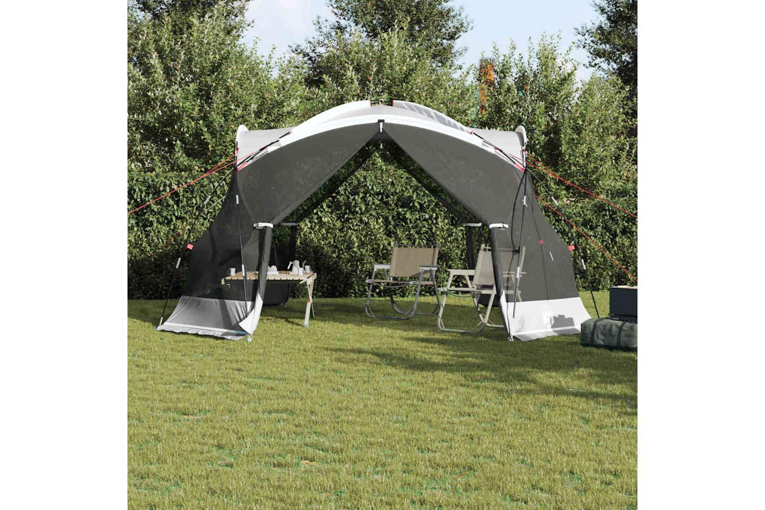 Vidaxl Mosquito Tent Grey 434 X 434 X 230 Cm Polyester And Fiberglass-3