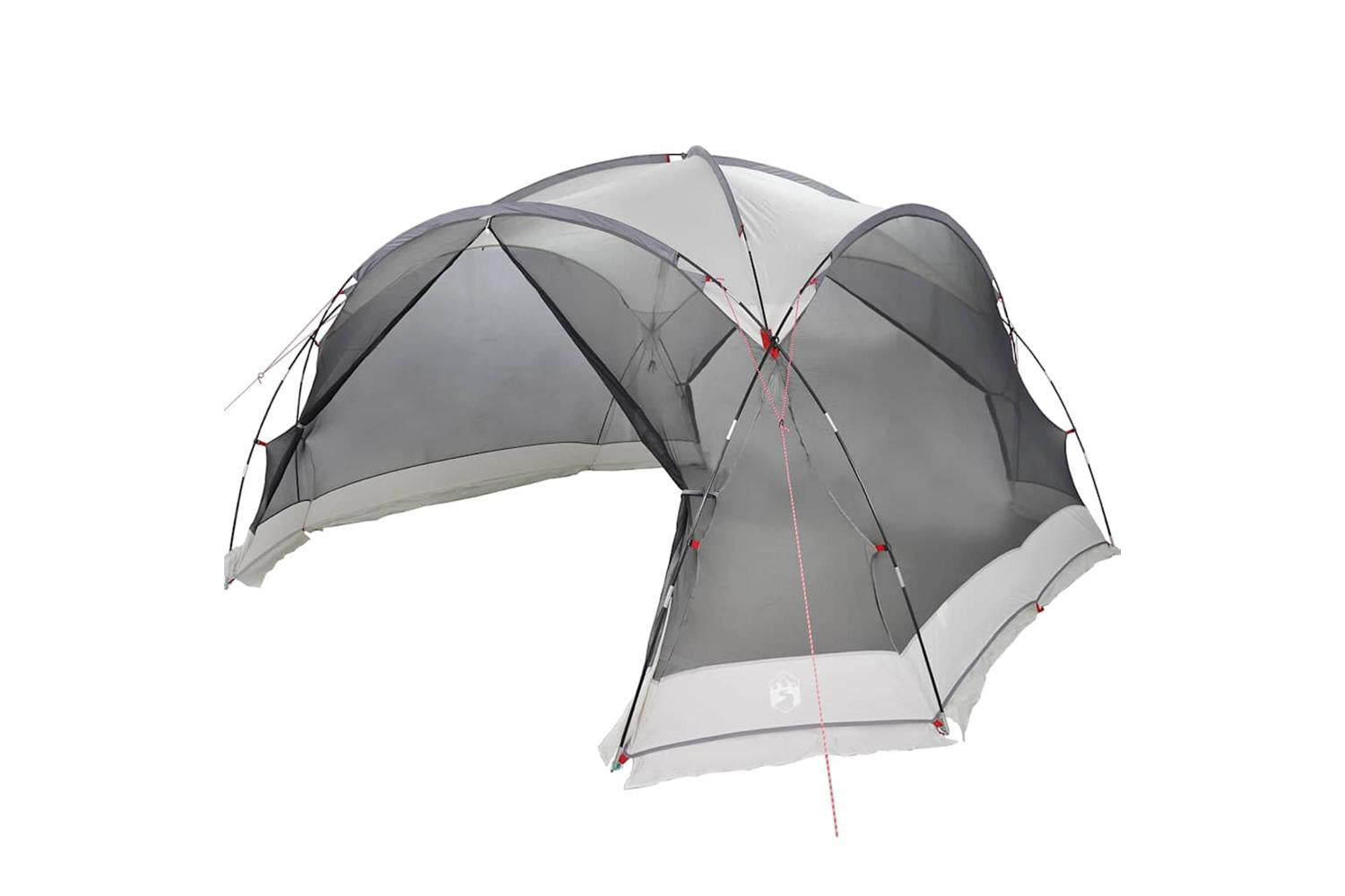 Vidaxl Mosquito Tent Grey 434 X 434 X 230 Cm Polyester And Fiberglass-9