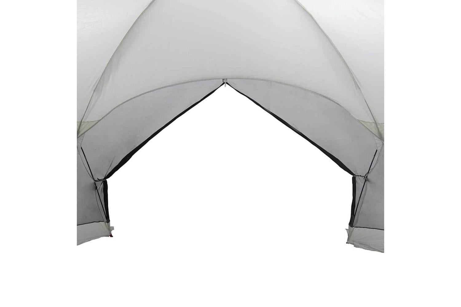 Vidaxl Mosquito Tent Grey 434 X 434 X 230 Cm Polyester And Fiberglass-10
