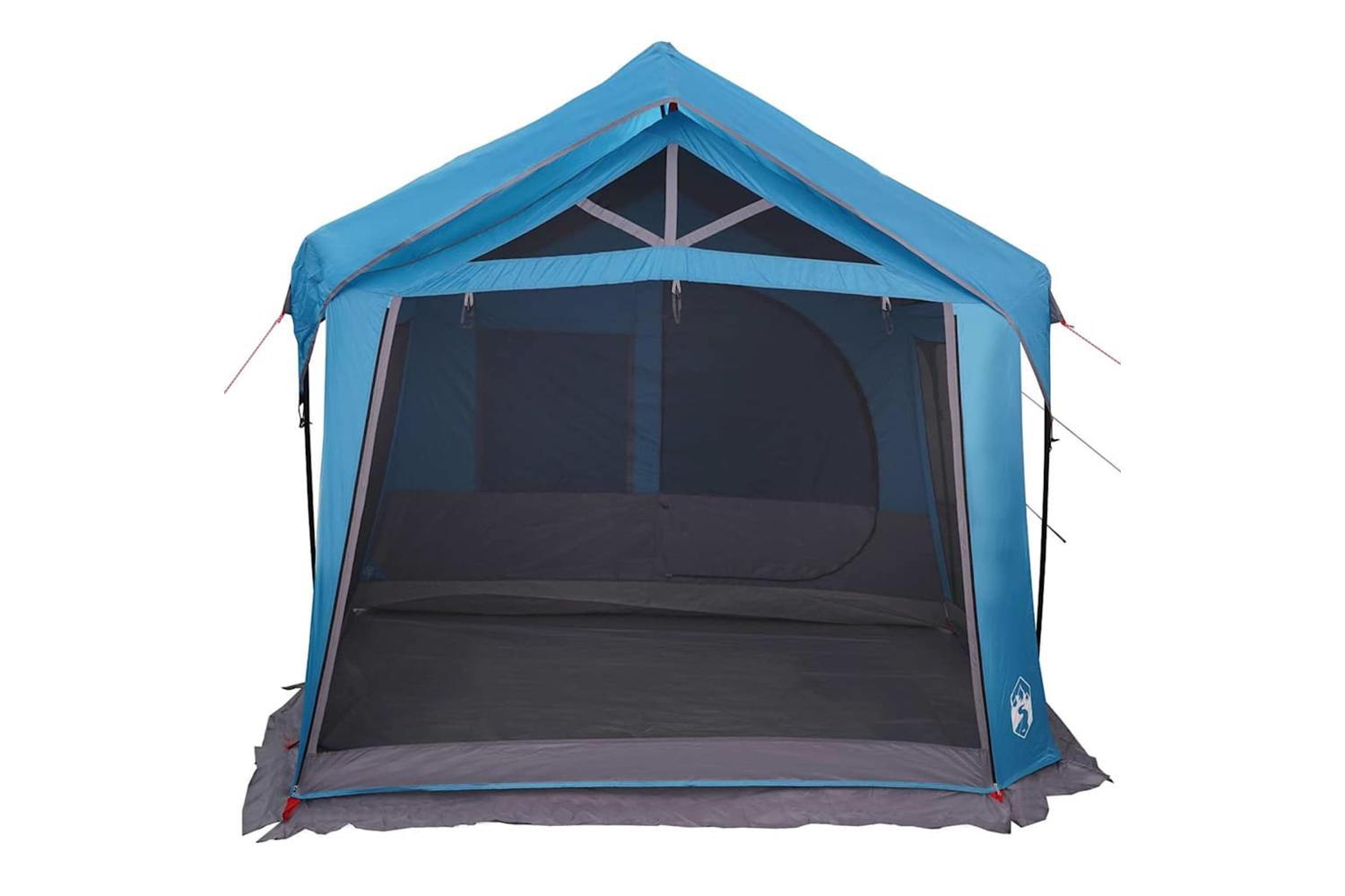 Vidaxl Family Tent Blue And Grey 620 X 322 X 240 Cm Polyester-4