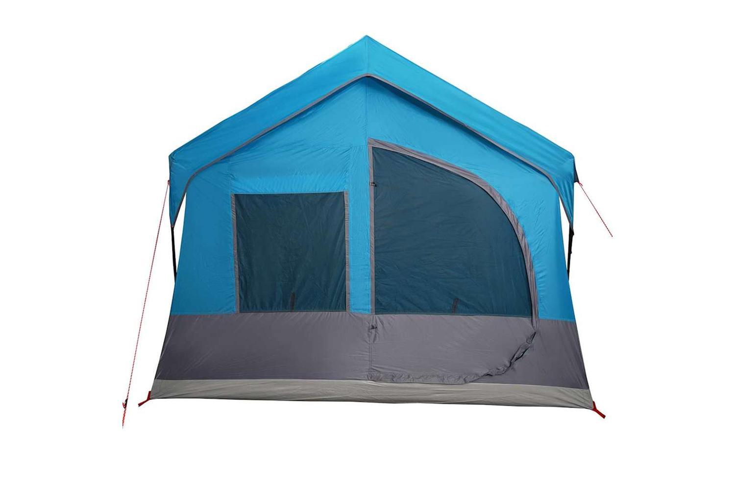 Vidaxl Family Tent Blue And Grey 620 X 322 X 240 Cm Polyester-6