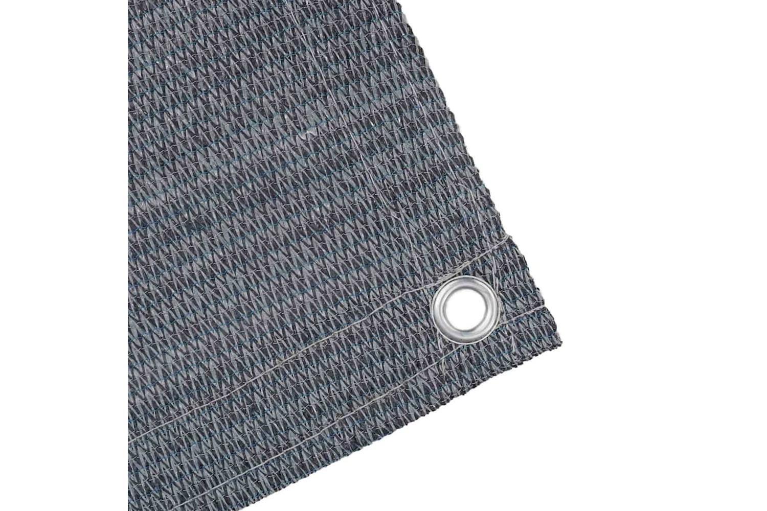 Vidaxl Tent Carpet Folding Blue And Grey 400 X 250 Cm Polyethylene-5
