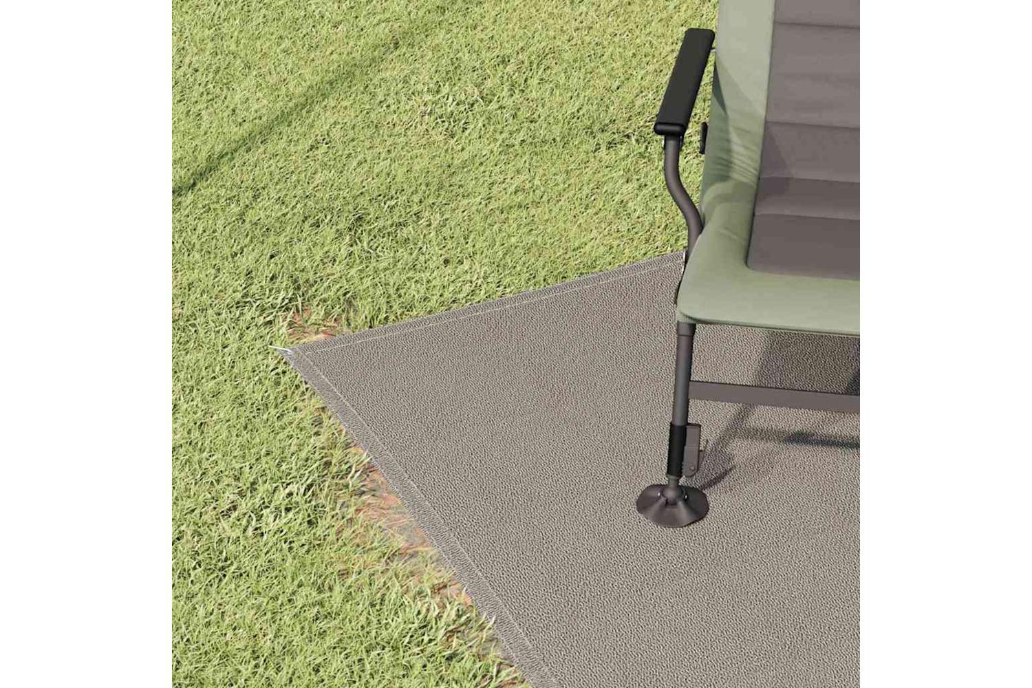 Vidaxl Tent Carpet Folding Manual Light Grey 200 X 250 Cm Polyethylene-3