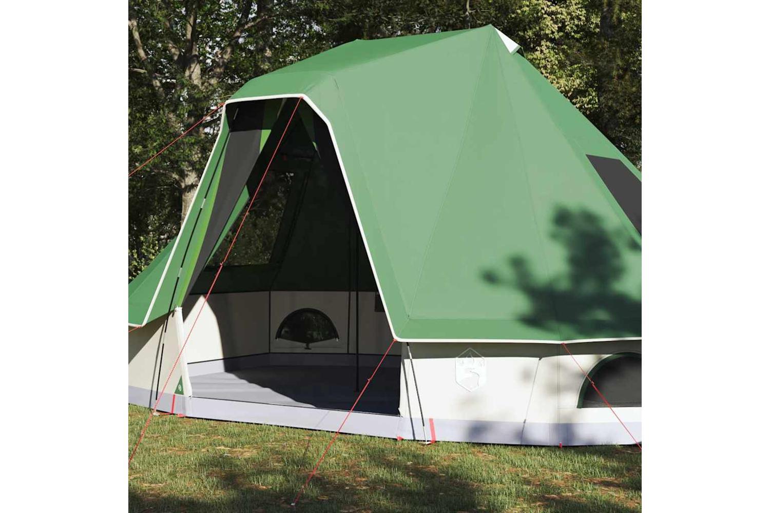 Vidaxl Family Tipi Tent Folding With Roof Green 466 X 310 X 240 Cm-3