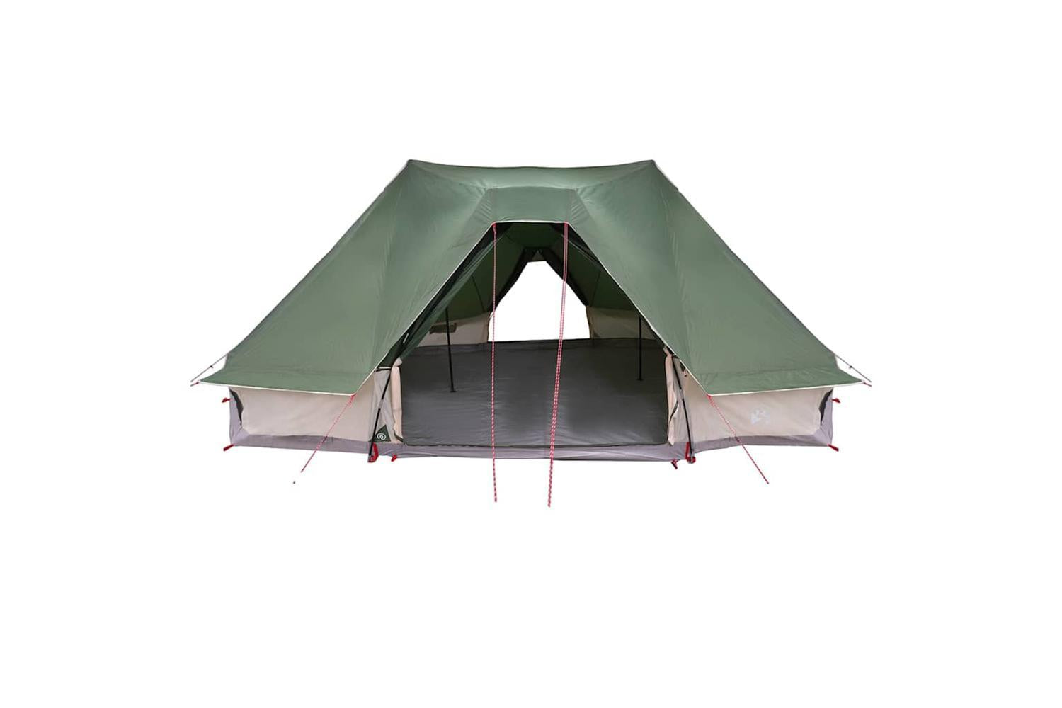 Vidaxl Family Tipi Tent Tipi With Roof Green 680 X 430 X 270 Cm-4