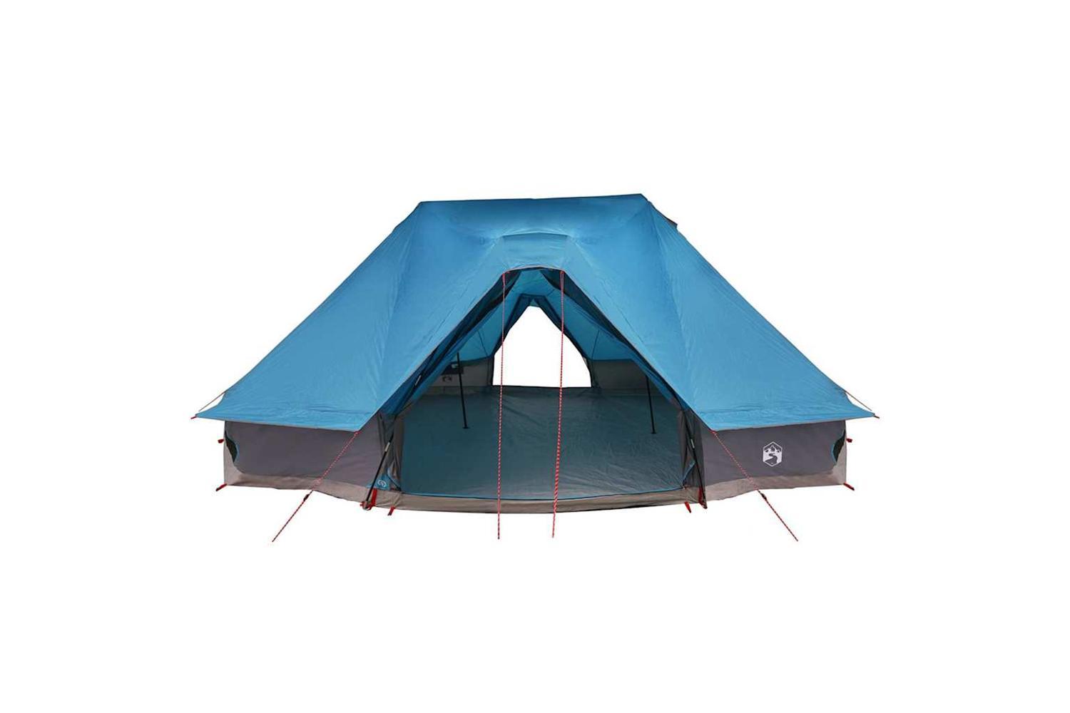 Vidaxl Family Tipi Tent Tipi With Roof Blue 680 X 430 X 270 Cm-4
