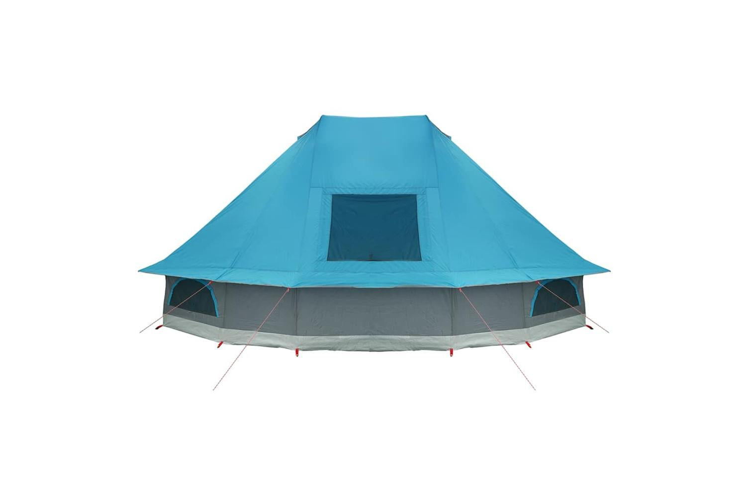 Vidaxl Family Tipi Tent Tipi With Roof Blue 680 X 430 X 270 Cm-6