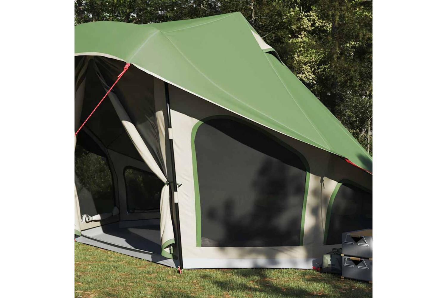 Vidaxl Family Tipi Tent Folding With Roof Green 508 X 470 X 300 Cm-3