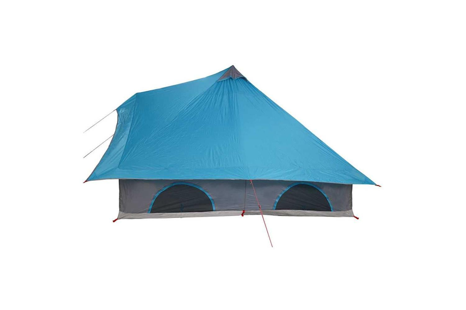 Vidaxl Tipi Tent With Roof Blue 358 X 296 X 258 Cm Taffeta-5