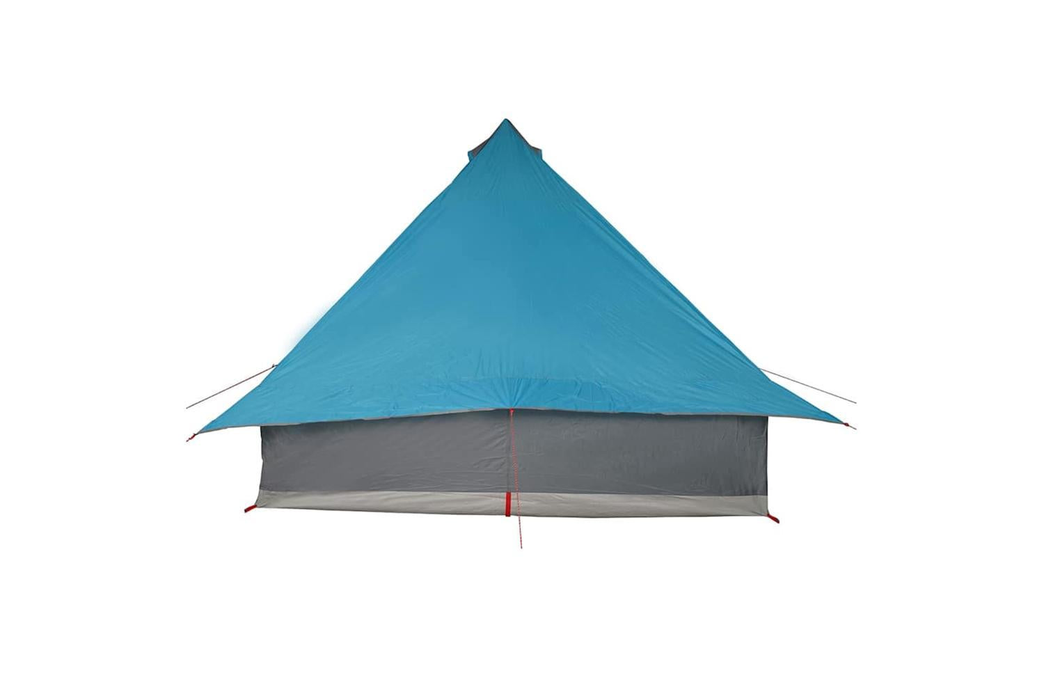 Vidaxl Tipi Tent With Roof Blue 358 X 296 X 258 Cm Taffeta-6