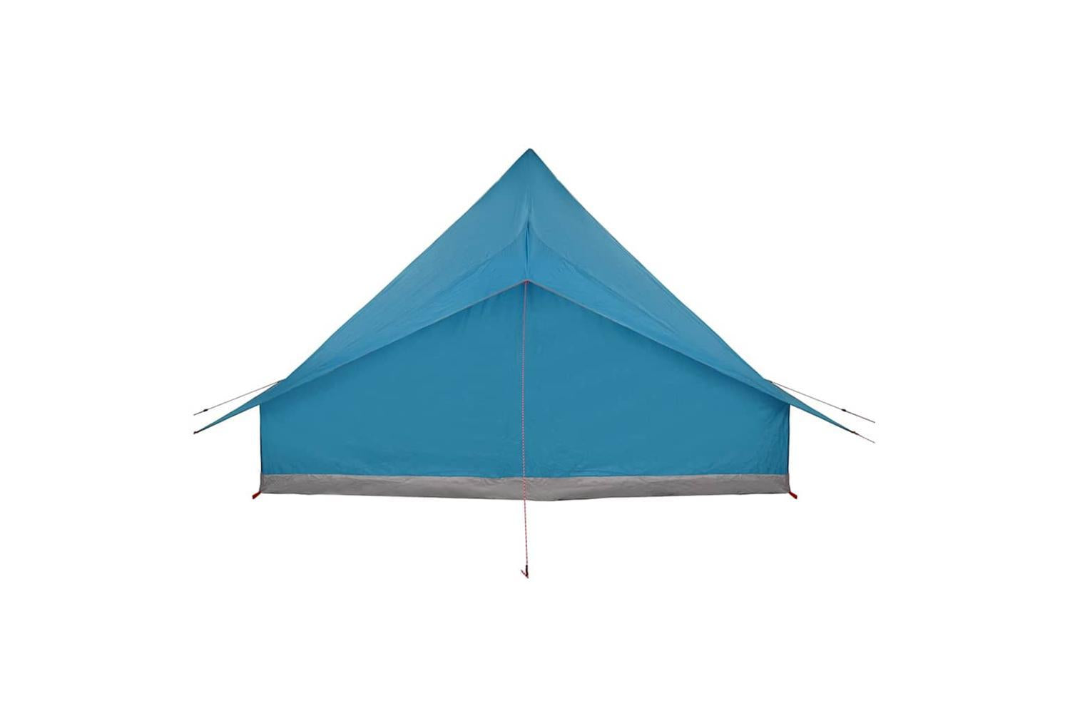 Vidaxl Tipi Tent With Roof Blue 364 X 281 X 257 Cm Taffeta-6