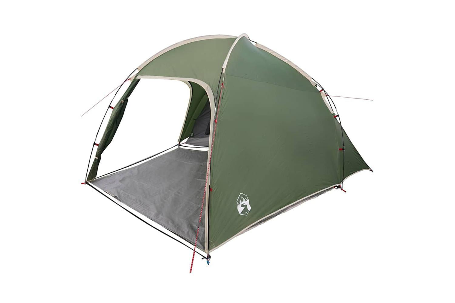 Vidaxl Tent Folding Green 370 X 230 X 185 Cm Polyester And Fibreglass-2