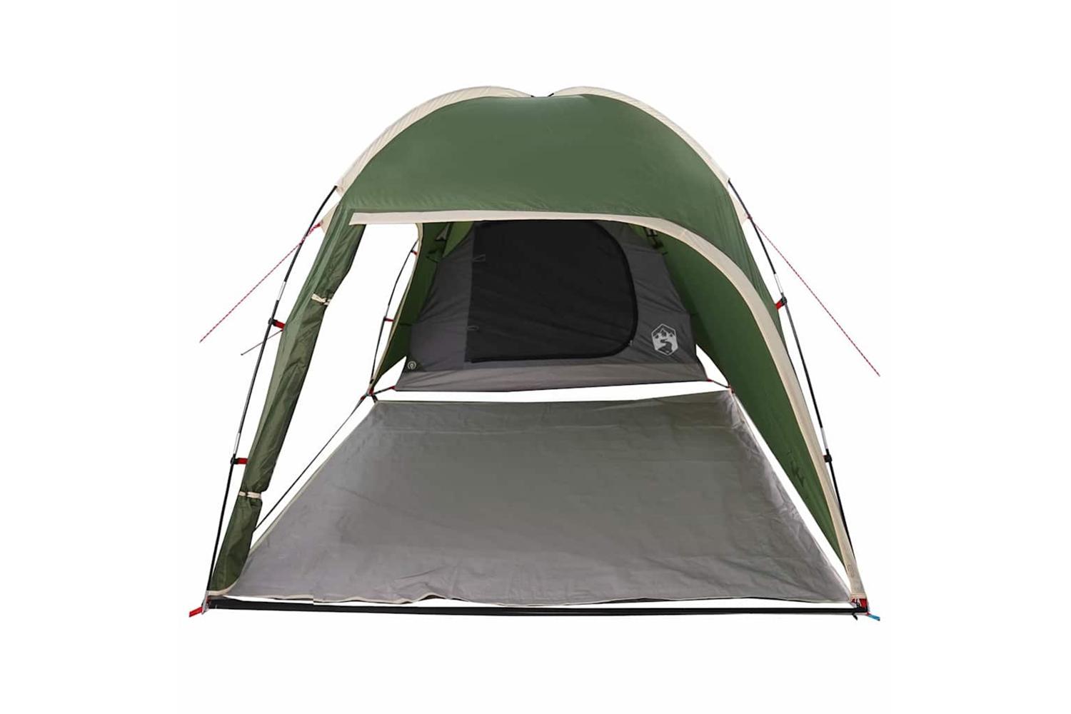 Vidaxl Tent Folding Green 370 X 230 X 185 Cm Polyester And Fibreglass-4