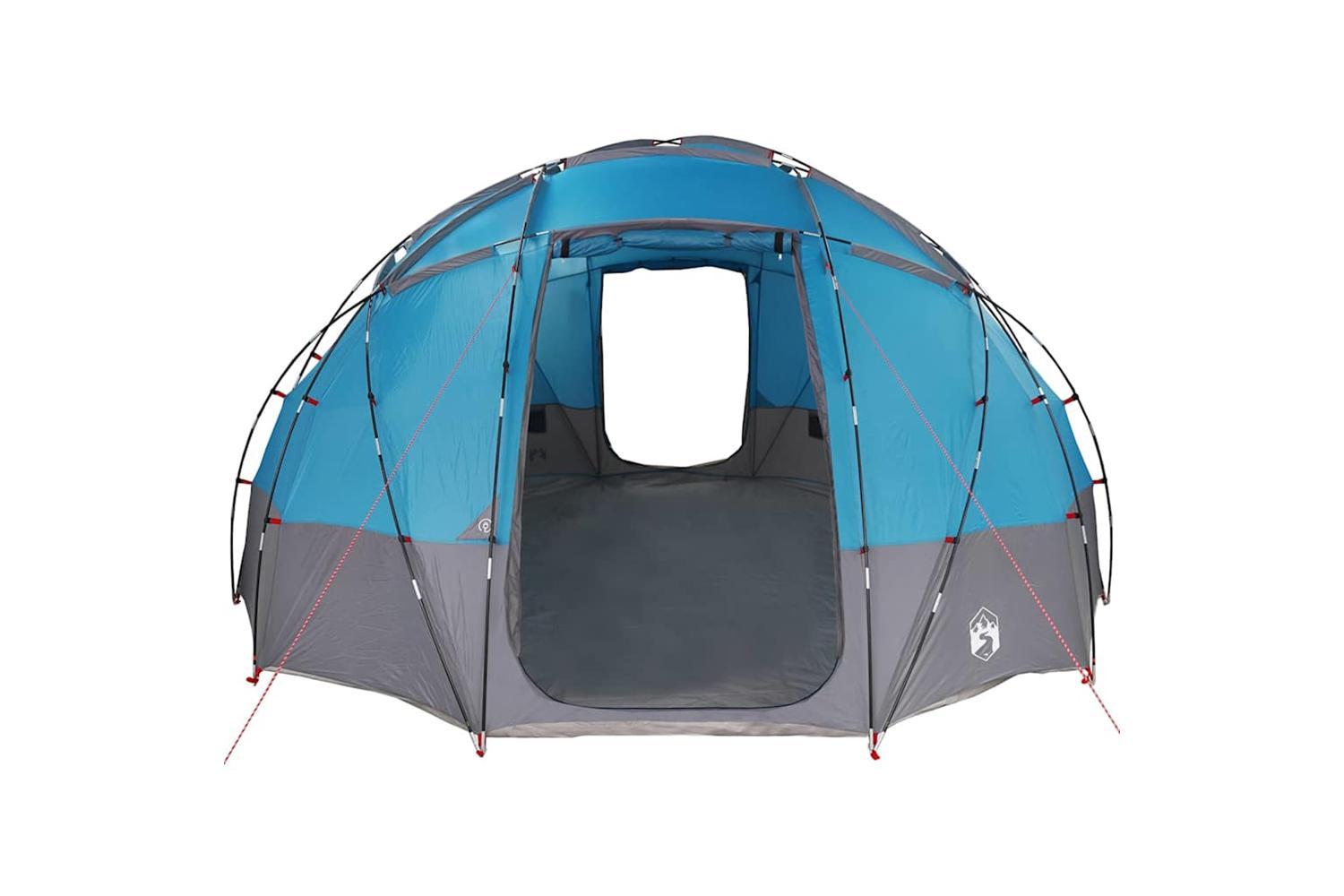 Vidaxl Camping Tent With Roof Blue 475 X 475 X 235 Cm Polyester-4