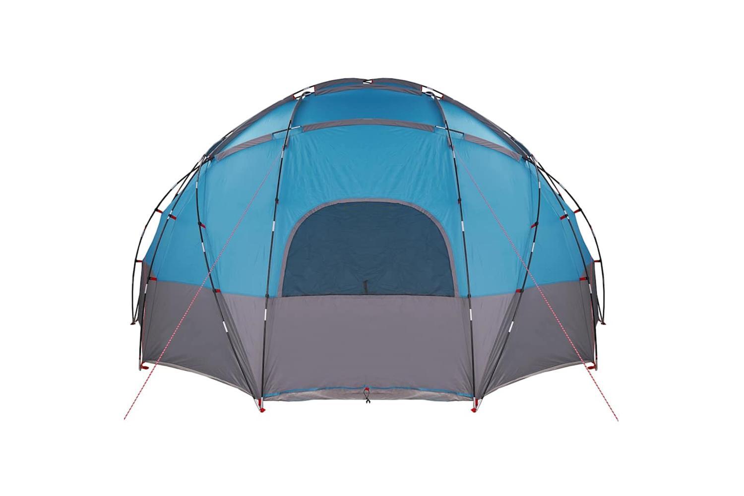 Vidaxl Camping Tent With Roof Blue 475 X 475 X 235 Cm Polyester-5