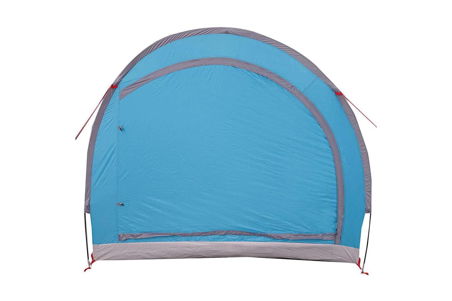 Vidaxl Bike Storage Tent With Roof Blue 256 X 222 X 182 Cm-4