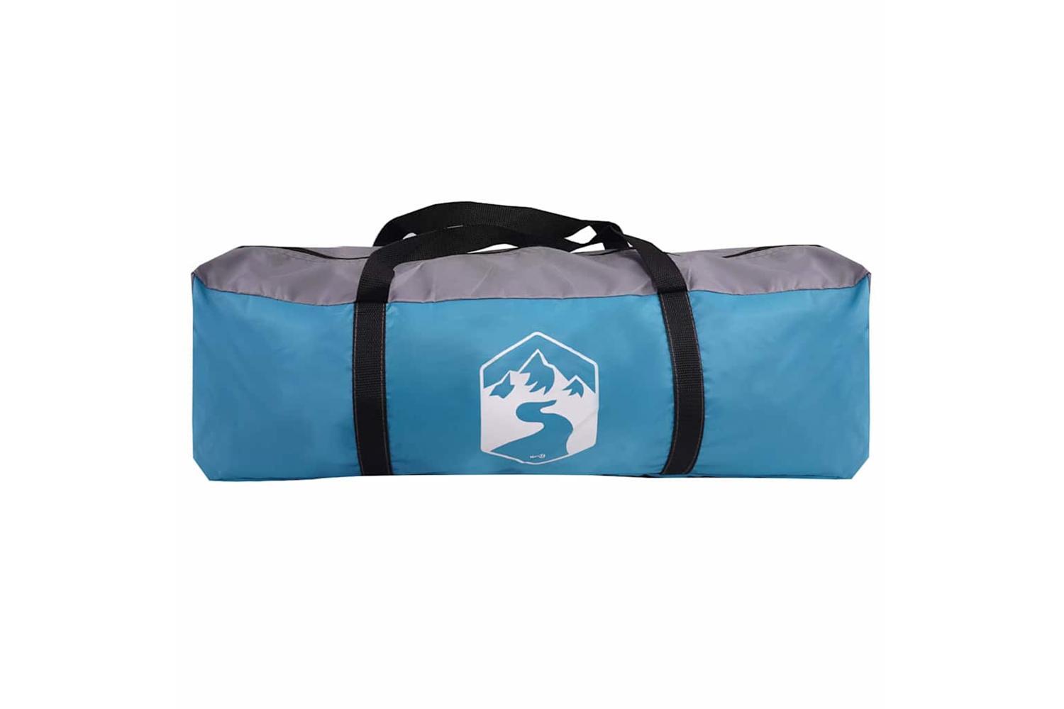 Vidaxl Tent With Roof With Air Vent Blue 268 X 240 X 191 Cm Polyester-8