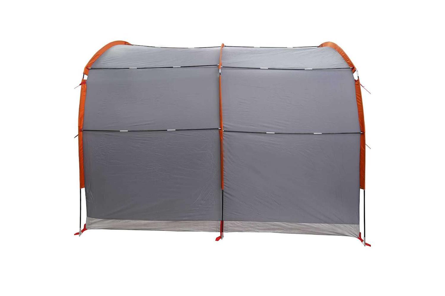 Vidaxl Tent With Roof Grey And Orange 268 X 240 X 191 Cm Polyester-4