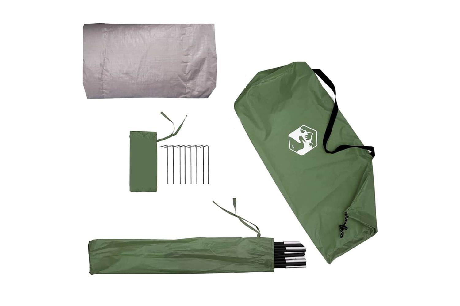 Vidaxl Bike Storage Tent With Roof Green 210 X 90 X 174 Cm-9