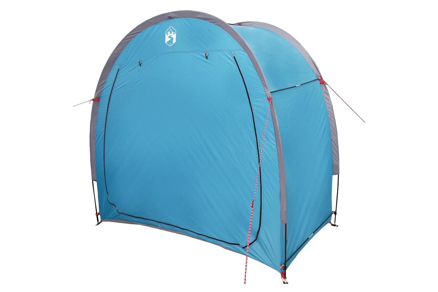 Vidaxl Bike Storage Tent With Roof With Storage Blue 210 X 90 X 174 Cm-2