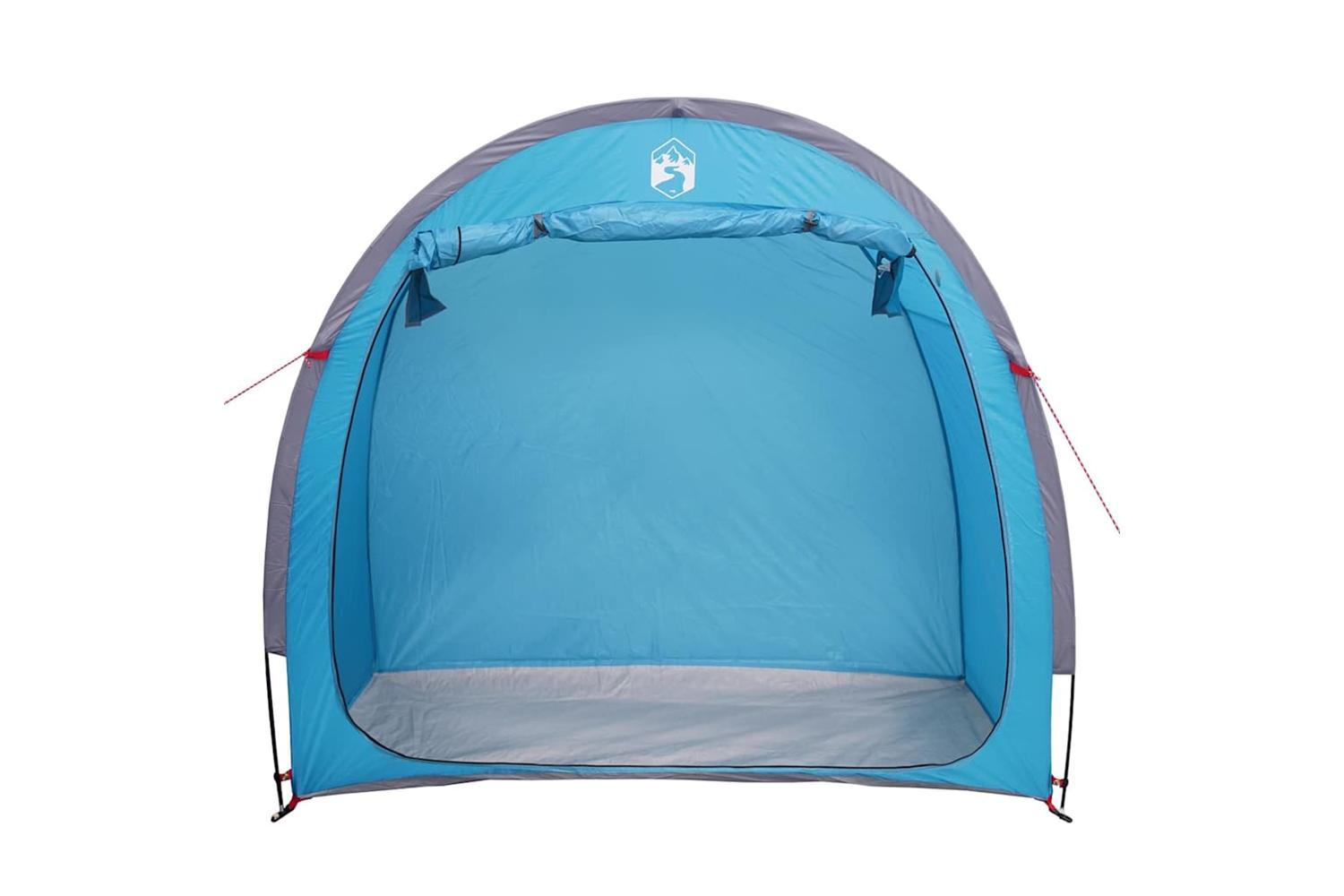 Vidaxl Bike Storage Tent With Roof With Storage Blue 210 X 90 X 174 Cm-10