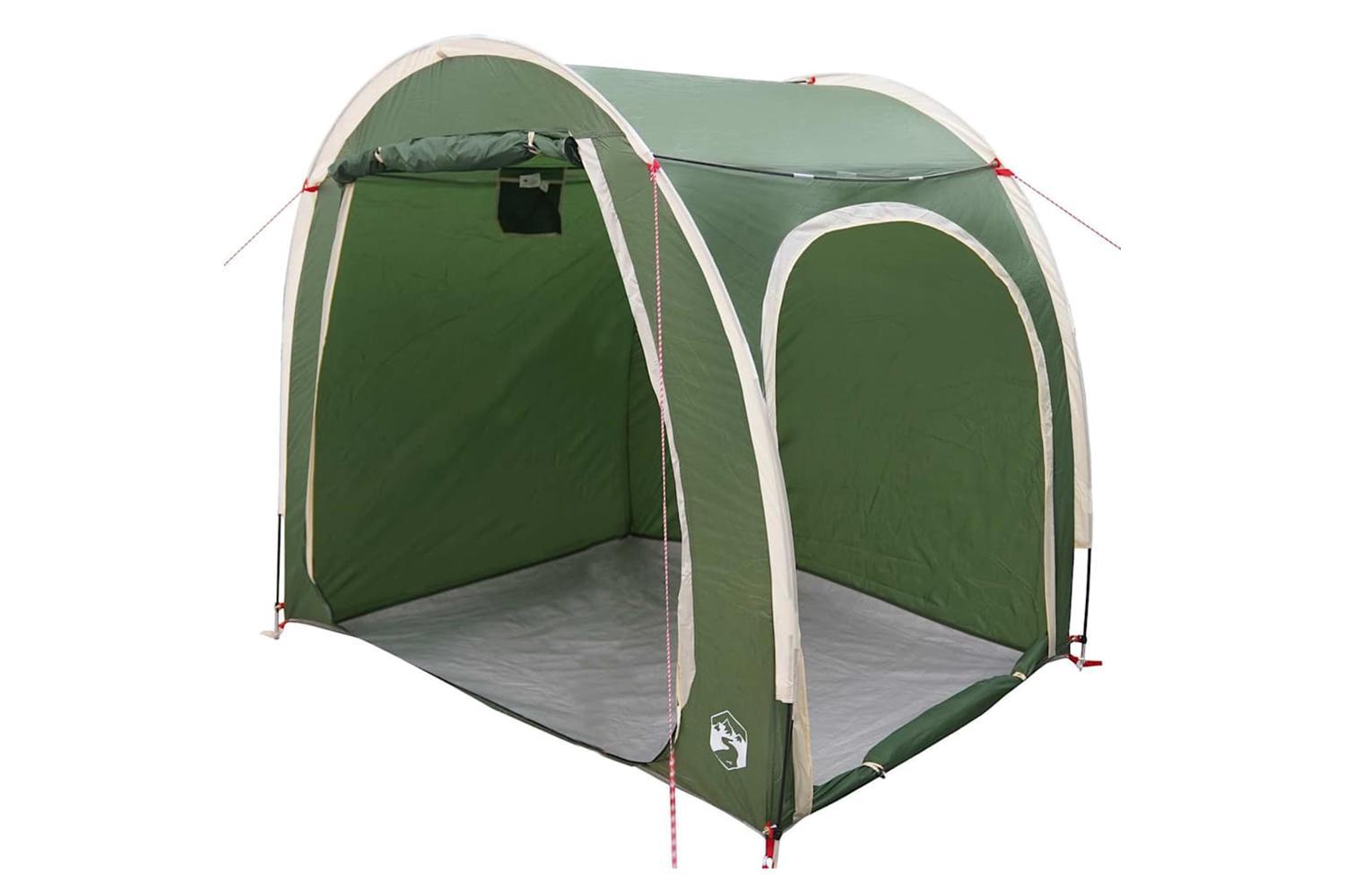 Vidaxl Bike Storage Tent With Roof Green 218 X 156 X 180 Cm-9