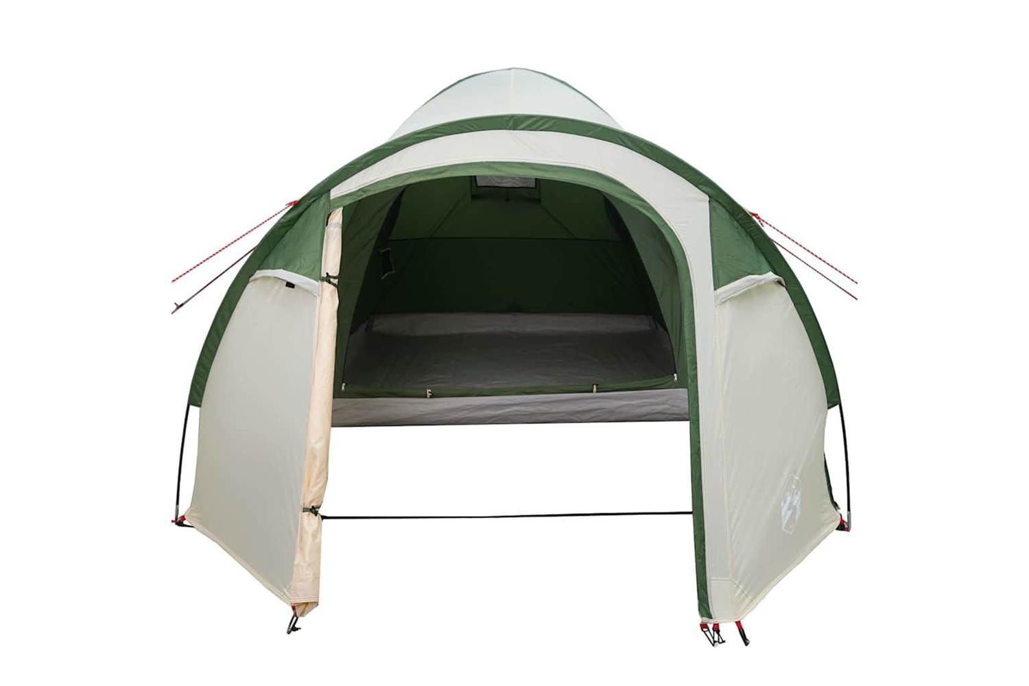 Vidaxl Dome Tent Dome With Roof With Storage Green 384 X 254 X 170 Cm-4