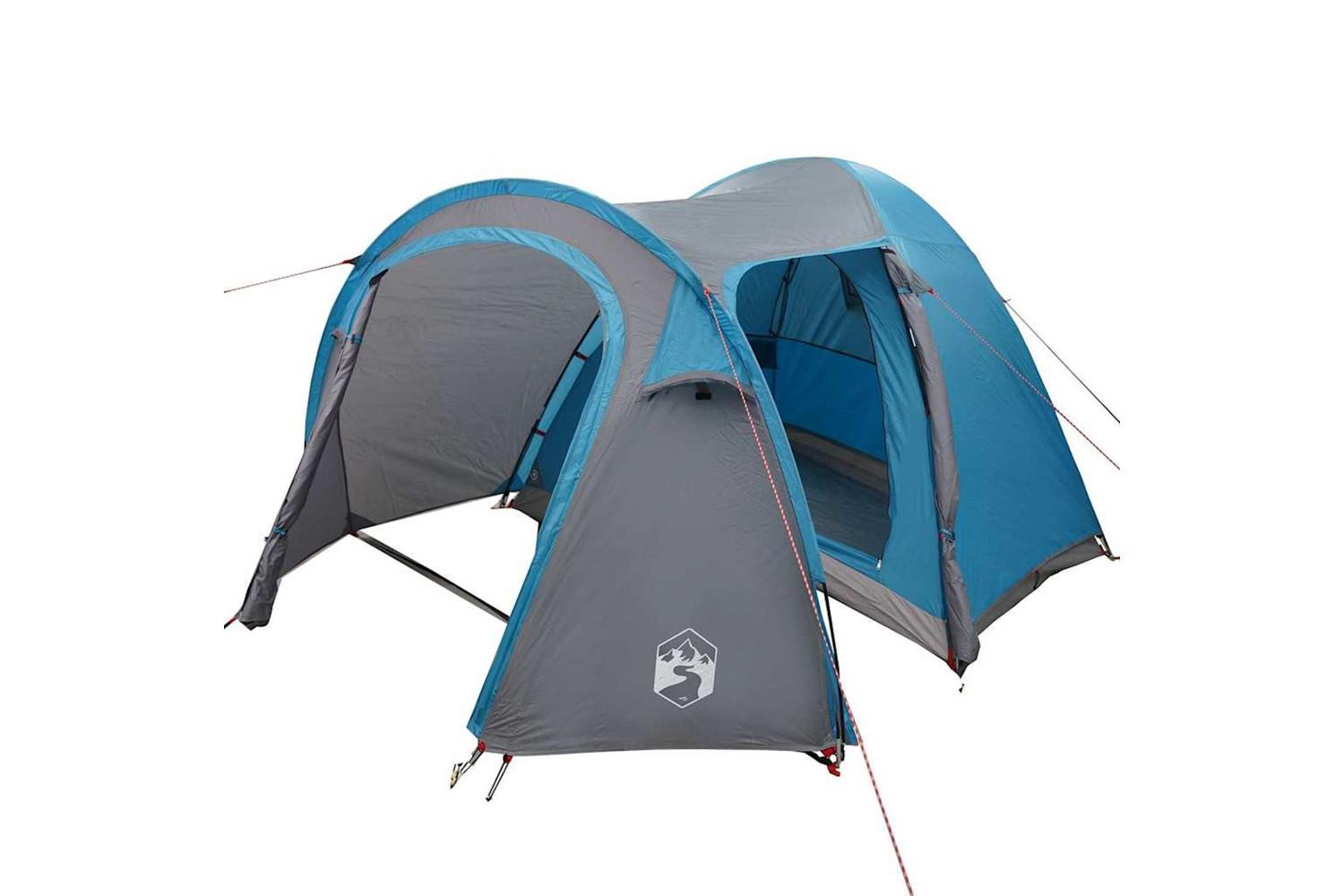 Vidaxl Dome Tent Dome With Roof With Storage Blue 384 X 254 X 170 Cm-2