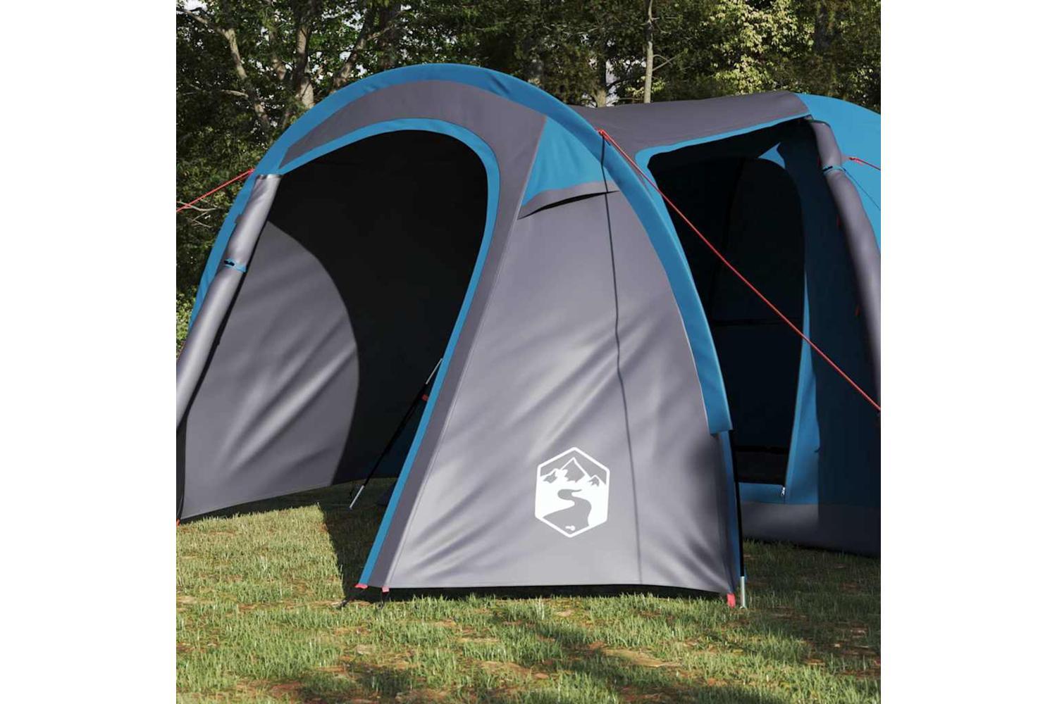 Vidaxl Dome Tent Dome With Roof With Storage Blue 384 X 254 X 170 Cm-3
