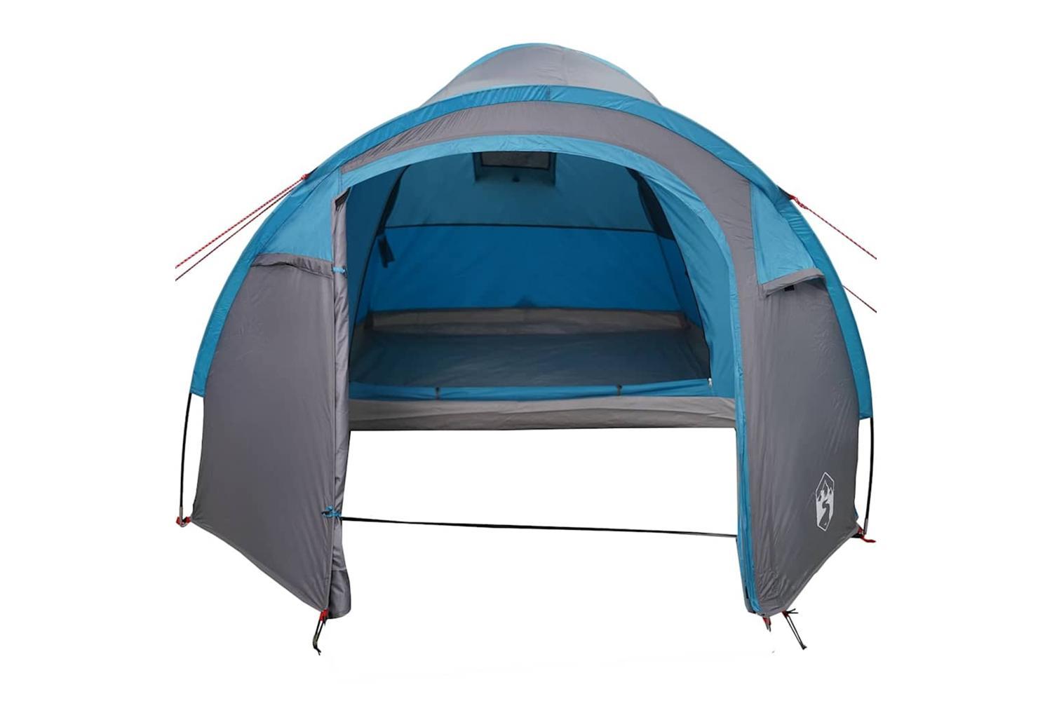 Vidaxl Dome Tent Dome With Roof With Storage Blue 384 X 254 X 170 Cm-4