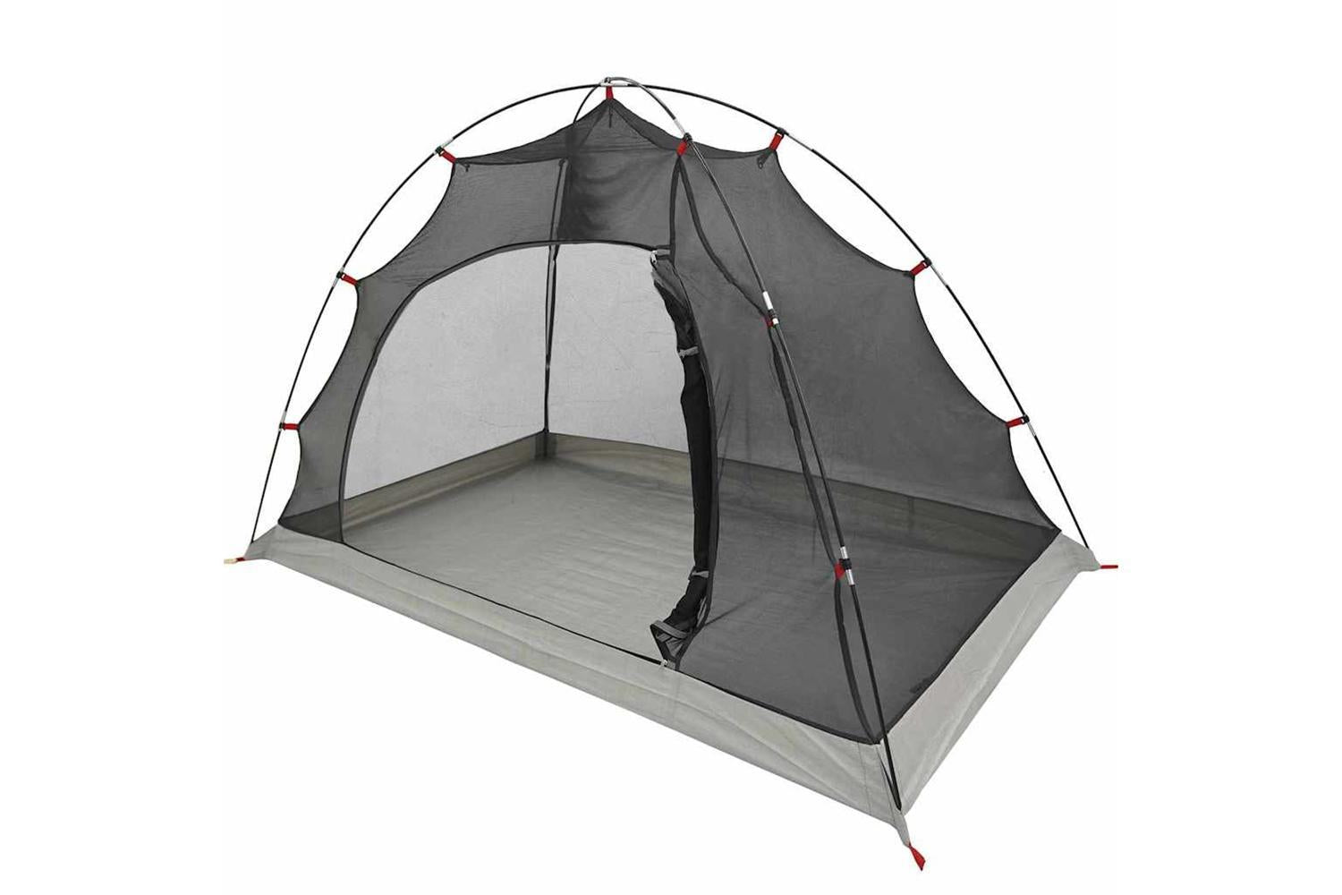 Vidaxl Tent With Roof Other Manual Grey And Black 236 X 108 X 120 Cm-2