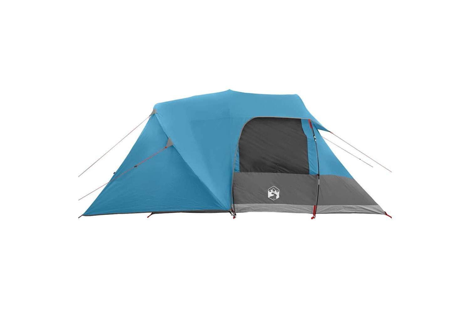 Vidaxl Dome Tent With Roof With Storage Blue 455 X 252 X 178 Cm-5