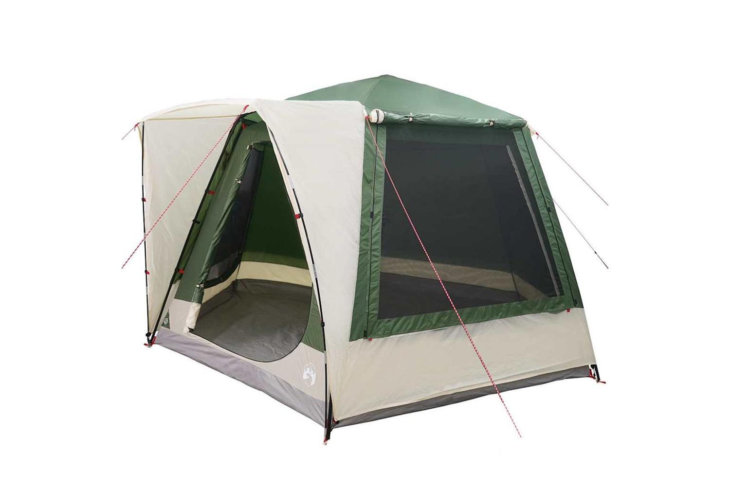 Vidaxl Camping Tent Green 420 X 420 X 227 Cm Polyester-2