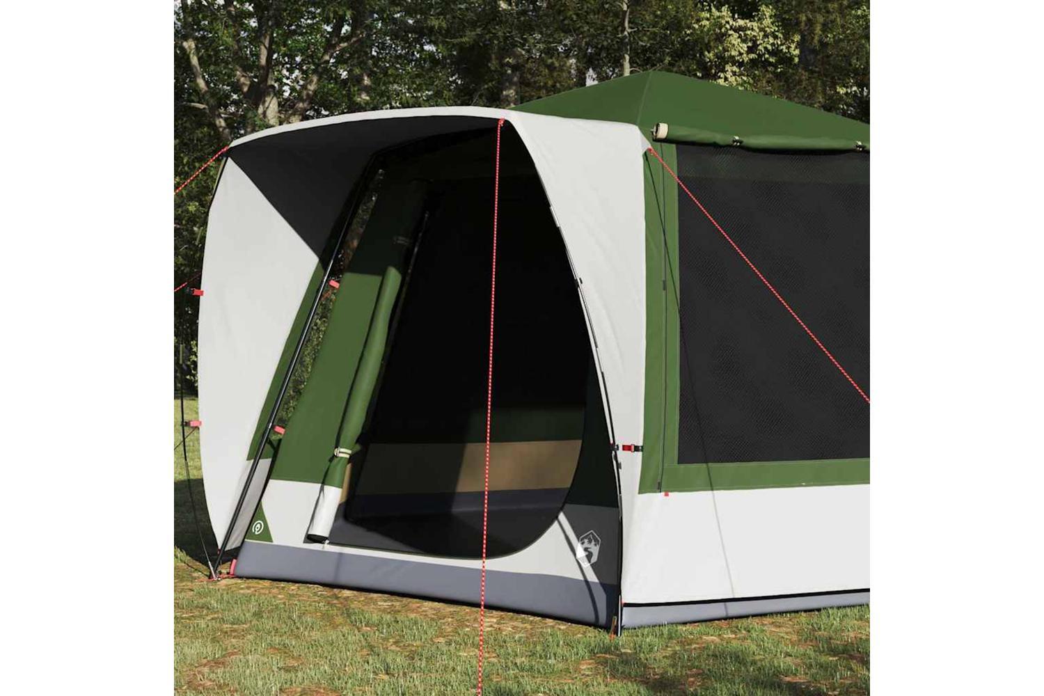 Vidaxl Camping Tent Green 420 X 420 X 227 Cm Polyester-3