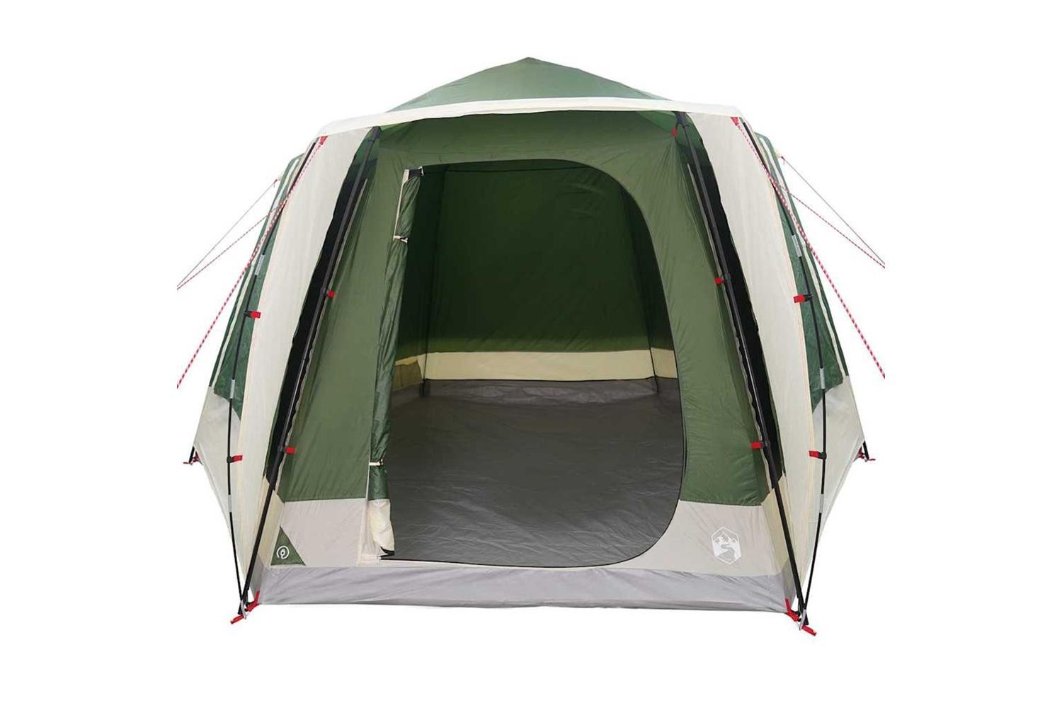 Vidaxl Camping Tent Green 420 X 420 X 227 Cm Polyester-4