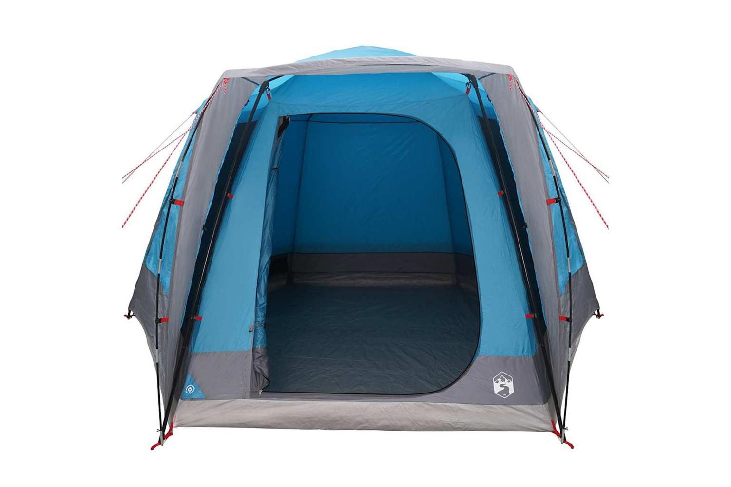 Vidaxl Camping Tent Blue 420 X 420 X 227 Cm Polyester-4